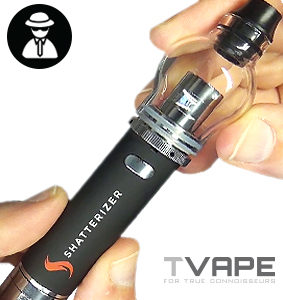 Shatterizer Concentrate Vaporizer in another hand