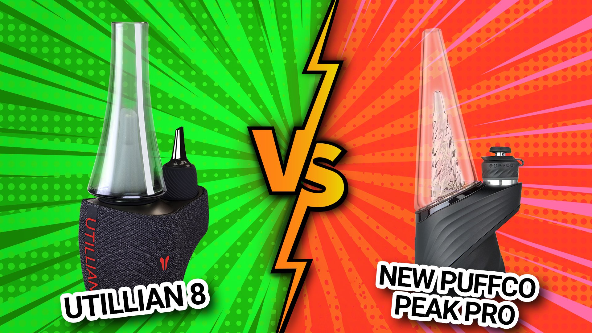 Utillian 8 vs New Puffco Peak Pro E Rigs