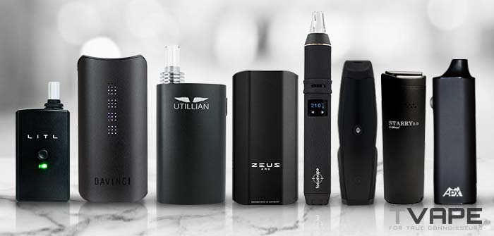 Collection of Conduction Portable Vaporizers