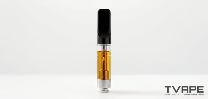 Live rosin in a 510 thread cartridge