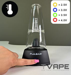 temperature flexibility of the Pulsar Sipper Hydrator Cup for Wax