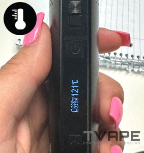 Starry 4 Dry Herb Vaporizer Review Temperature Flexibility