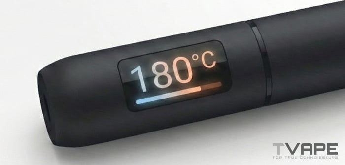 An LED indicator that shows the current temperature setting (in Ceisius)