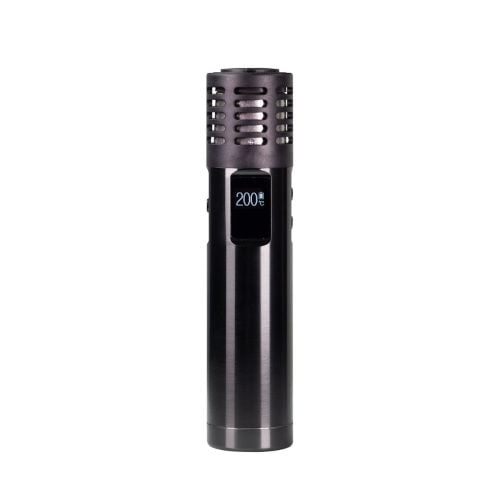 Arizer Air Max with digital temperature display with battery level