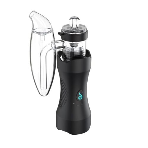 Dr. Dabber XS portable e-rig with glass bubbler