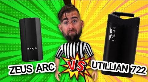 Zeus Arc vs Utillian 722 Vaporizer Showdown