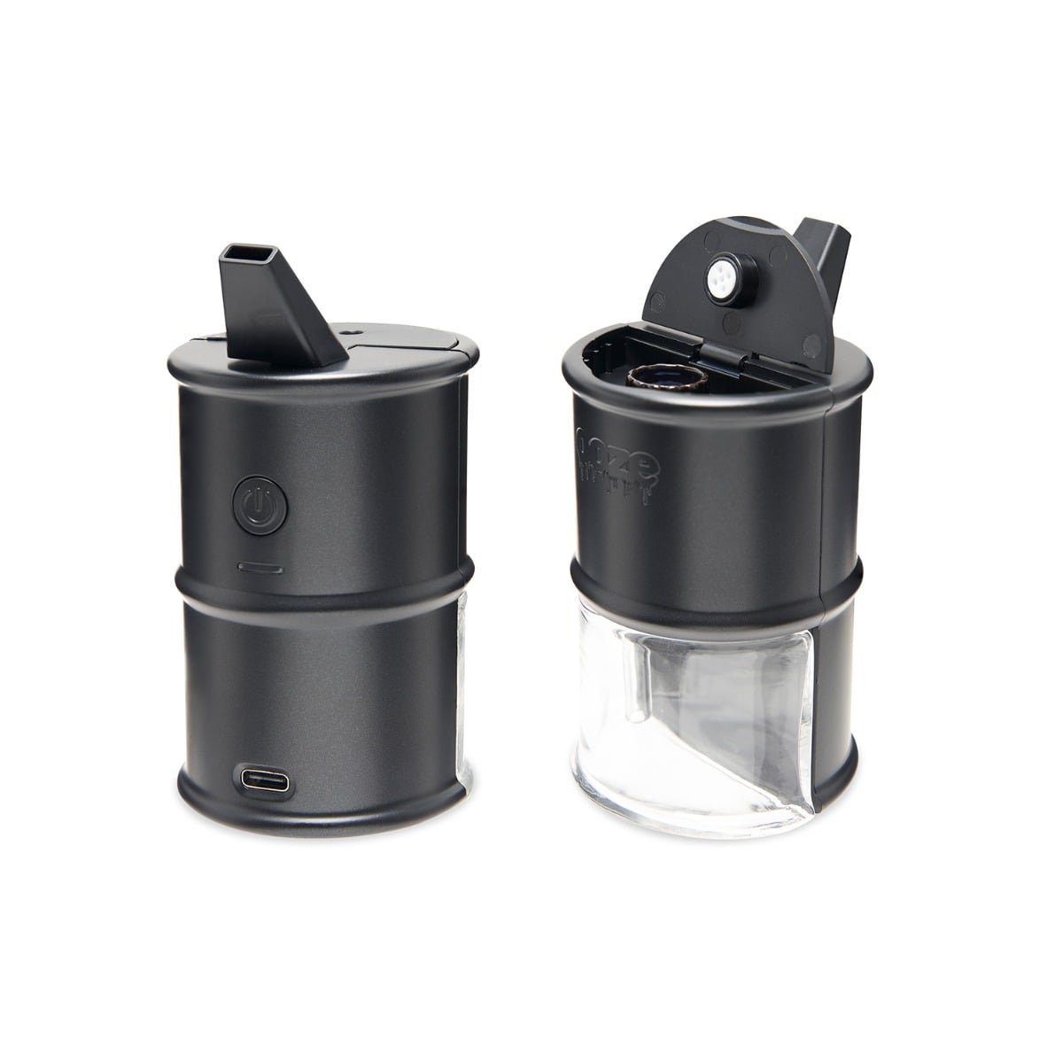 Ooze Electro Barrel E-Rig - view from both sides