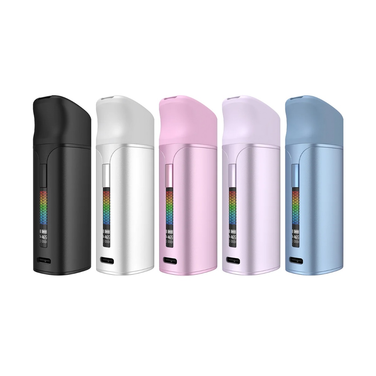 Le stylo à dab Yocan Black Pocket Mini est disponible en plusieurs couleurs : noir, argent, rose, violet et bleu