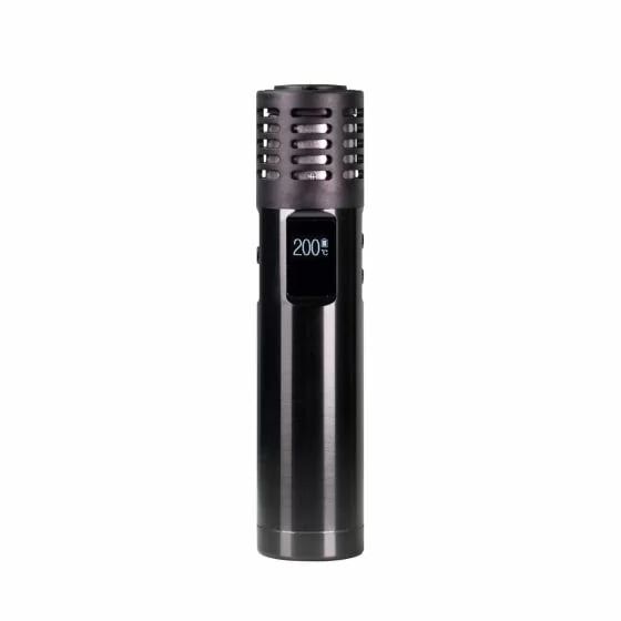 Arizer Air Max with digital temperature display with battery level