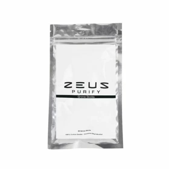 Vue de face des bâtonnets Grime ZEUS