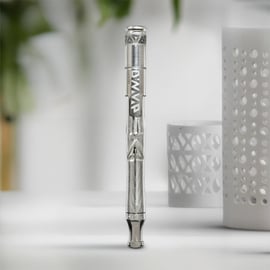 Vaporisateur portable DynaVap UniDyn couleur acier pour herbes sèches, fabriqué à partir de titane et d'acier inoxydable de première qualité, doté d'un design ergonomique, d'une activation thermique efficace et d'un système de vaporisation sans batterie p