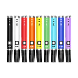 Yocan Dirk Hot Knife is showcased in multiple color variations