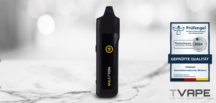 Tronian Milatron Portable Vaporizer with prufengel rating