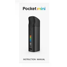 In the box: yocan black pocket mini-notice d'instructions