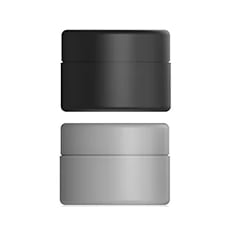 In the box: yocan black pocket mini-2x pots en silicone (travel kit)