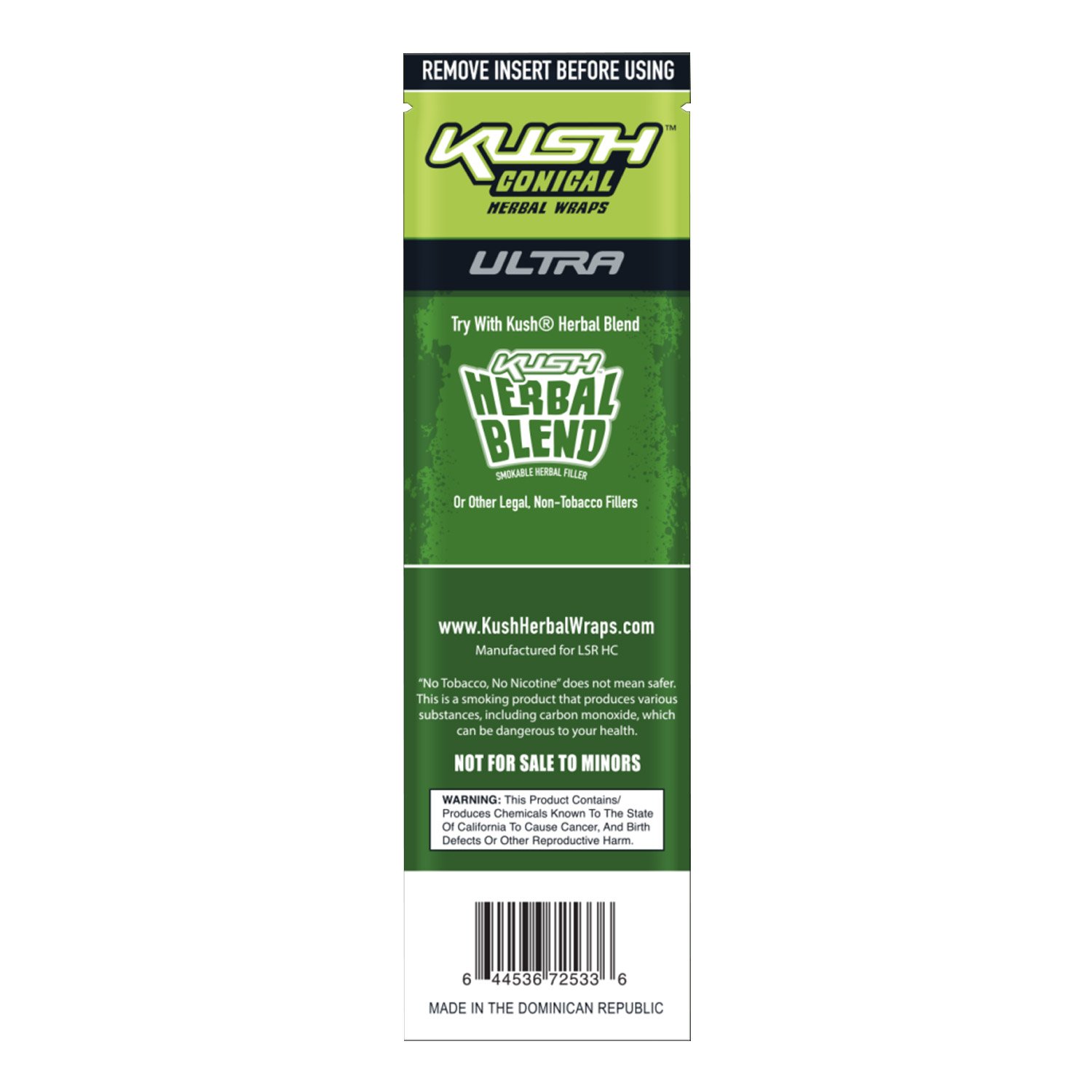 Kush Cones Hemp Wraps - 2 Pack