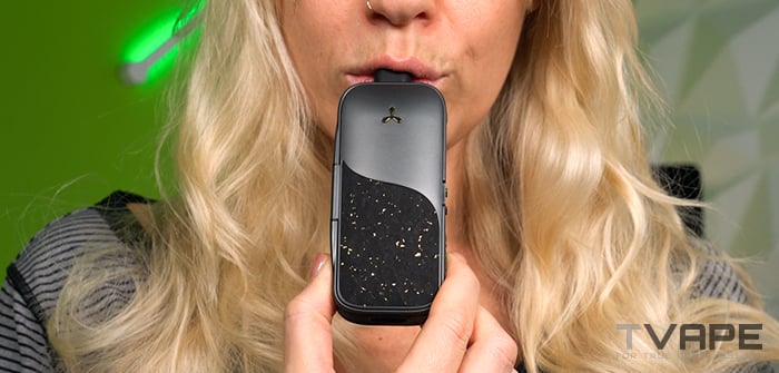 AirVape Legacy Pro 2 vaporizer - inhalation process
