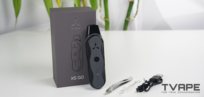 AirVape XS Go portable vaporizer - packaging content