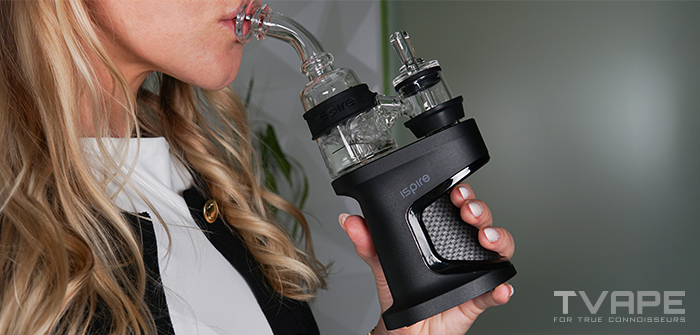 Ispire Daab E Rig inhalation process