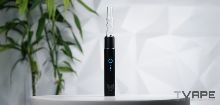 Linx Saber Dry herb Vaporizer full front view