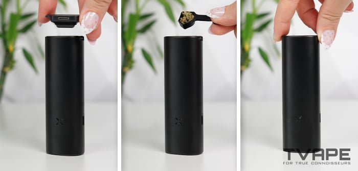 Pax 4 vaporizer - operation process