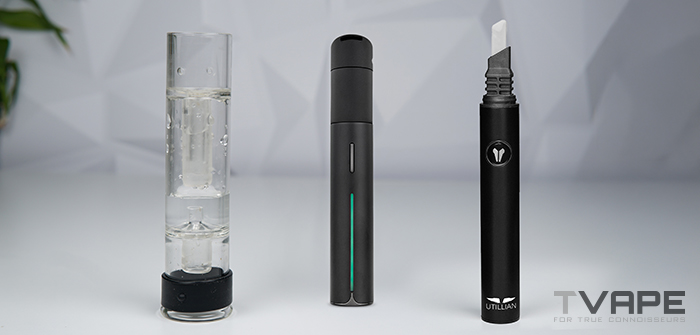 Puffco Pivot Wax pen with cleaning accessories