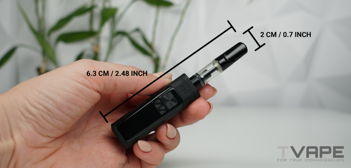 Dimensions de la batterie Tronian Rhotron Pro 510