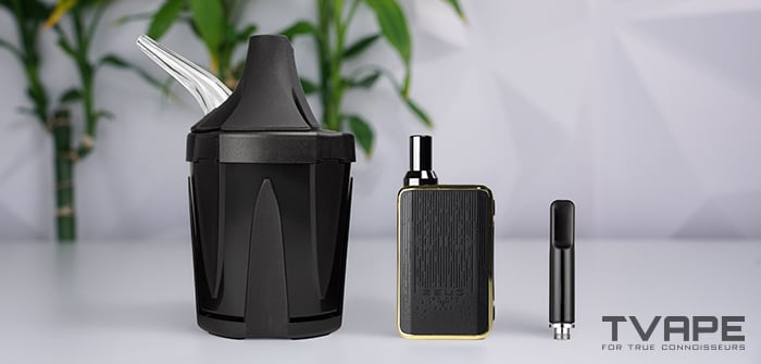 Zeus Ion Pro alongside compatible accessory - Zeus Iceborn 3