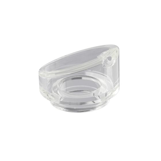 Embout buccal en verre Dr. Dabber Ghost 2 - vue inclinée