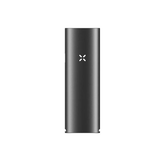 Voici la vue de face du vaporisateur Pax Four en noir Onyx.