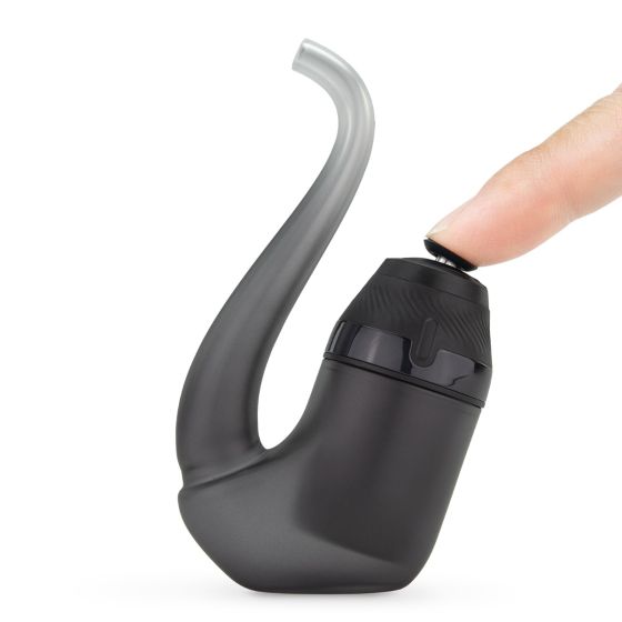 Vaporisateur Puffco New Proxy - un stylo dab portable et stylé avec une forme incurvée ergonomique, doté d'une commande intuitive à bouton-poussoir pour une utilisation facile, optimisé pour un dabbing fluide lors de vos déplacements. (Onyx)