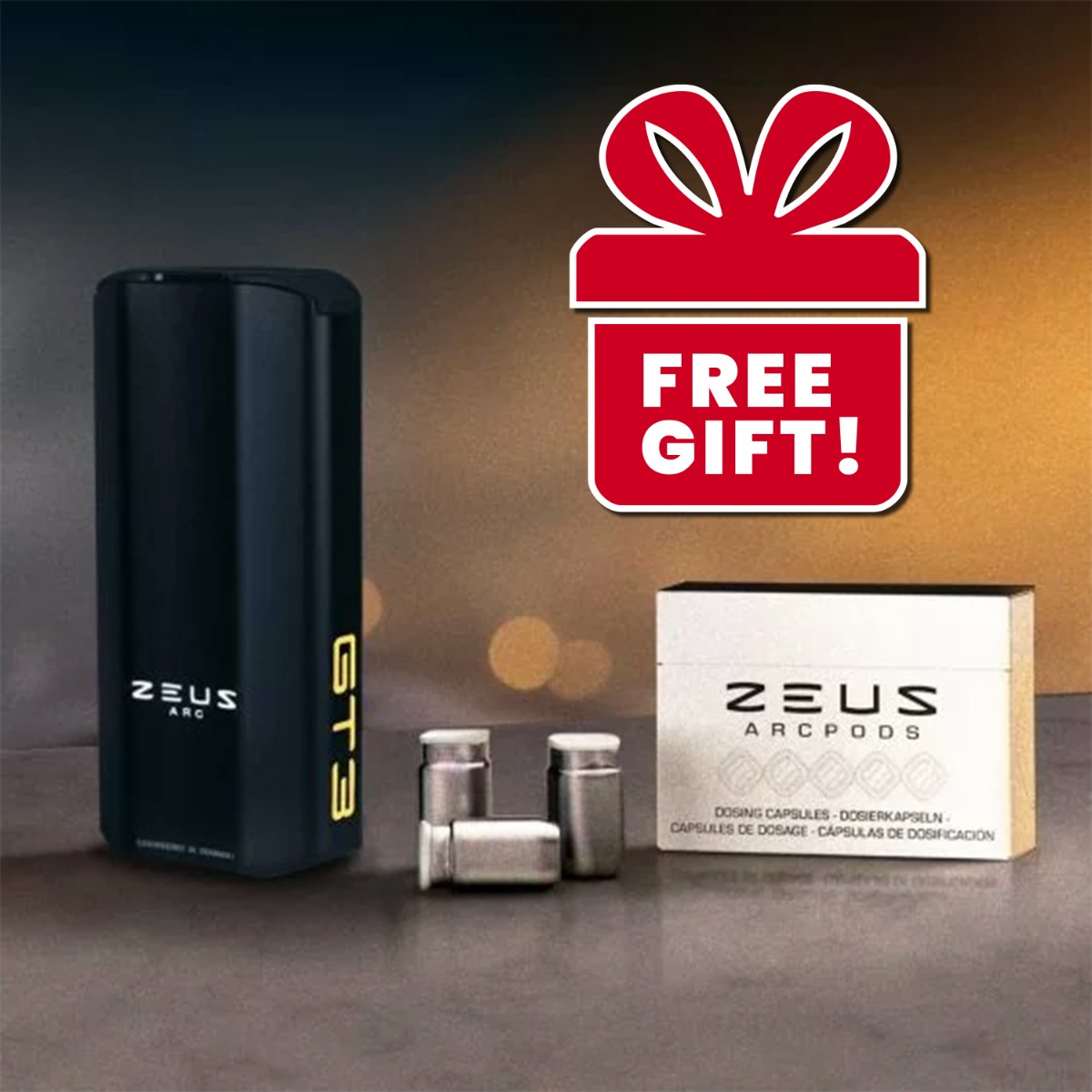ZEUS ARC GT3 Hub ヴェポライザー（Zeus Arc GT3 Portable Vaporizer 