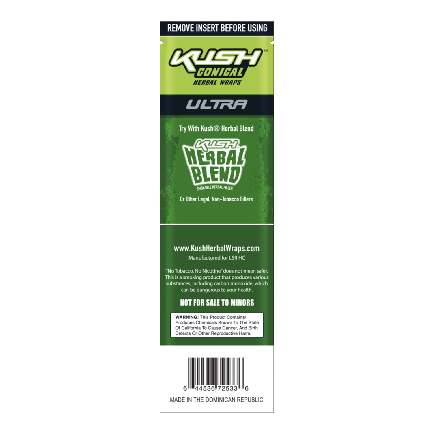 Kush Cones Hemp Wraps - 2 Pack