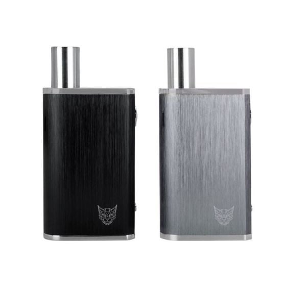 Linx Gaia portable vaporizer with ONYX and steel color option