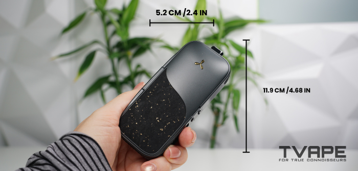 AirVape Legacy Pro 2 vaporizer - dimensions