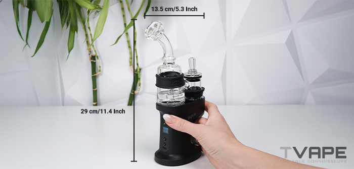 Dimensions de l'appareil Ispire Daab E