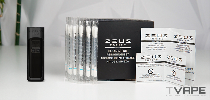 Tronian Rhotron Pro nettoyé avec le kit Zeus Purify