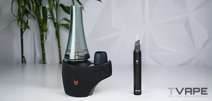 Utillian 8 E Rig et Utillian Hot Wax Axe pour faciliter le chargement des concentrés